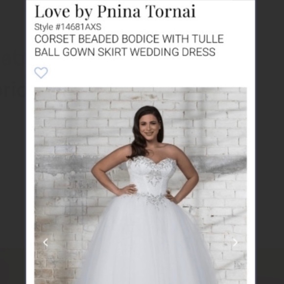 Pnina Tornai Wedding Dress - Picture 1 of 4